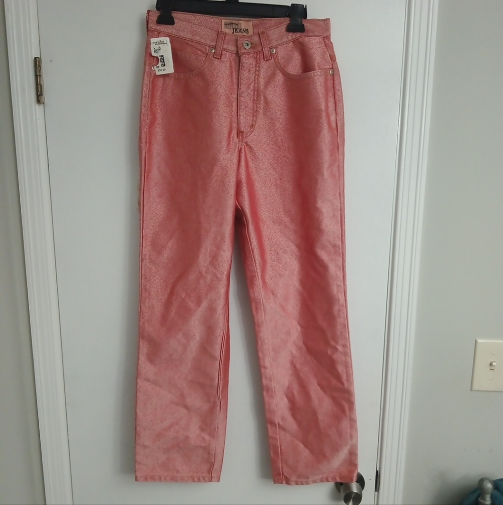 Reflect Women's Red Straight Leg Jeans